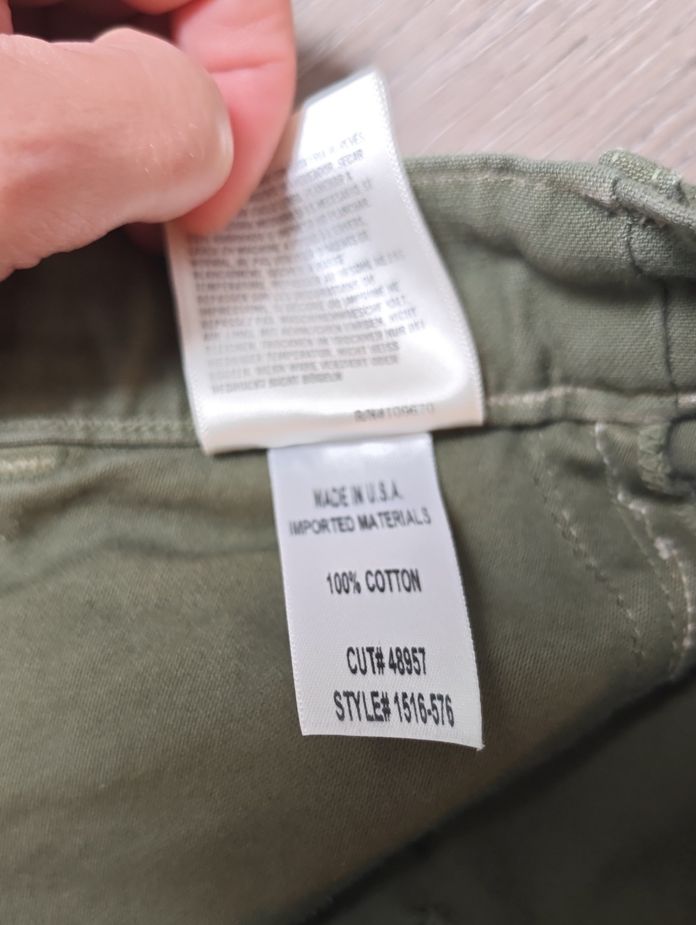 Citizens of Humanity Winslow Utility Pant — Sz 26 - Picture 7 of 7
